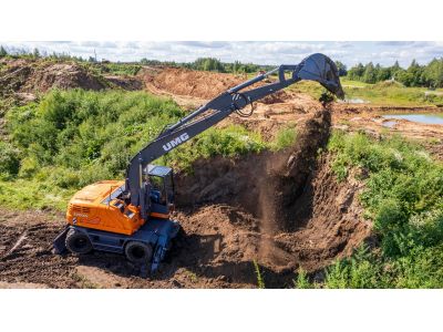Колесный экскаватор UMG E200W