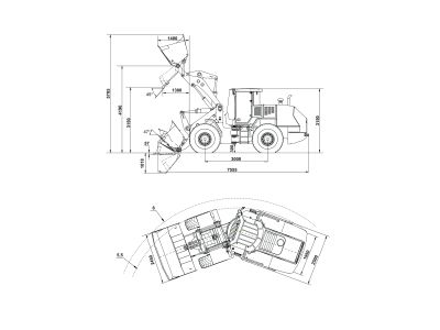 Фронтальный погрузчик TL 155