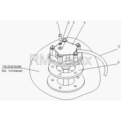 Установка датчика уровня топлива