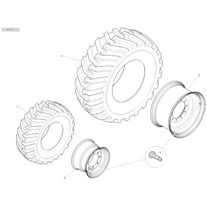 Firestone 18f - Mitas 30r