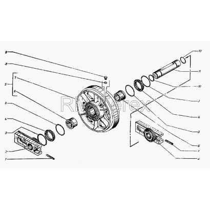 Колесо направляющееSteering wheel