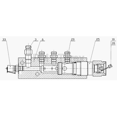 261.01.02.030 Блок клапанов